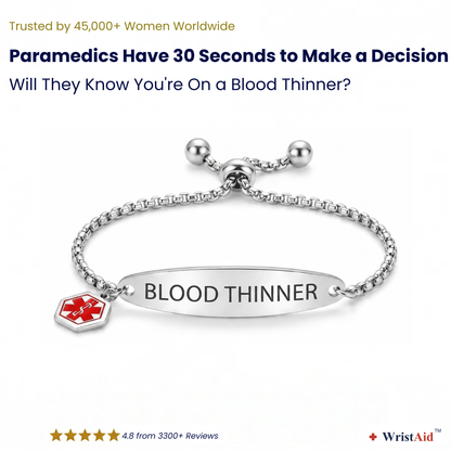 WristAid™ Blood Thinner Bracelet